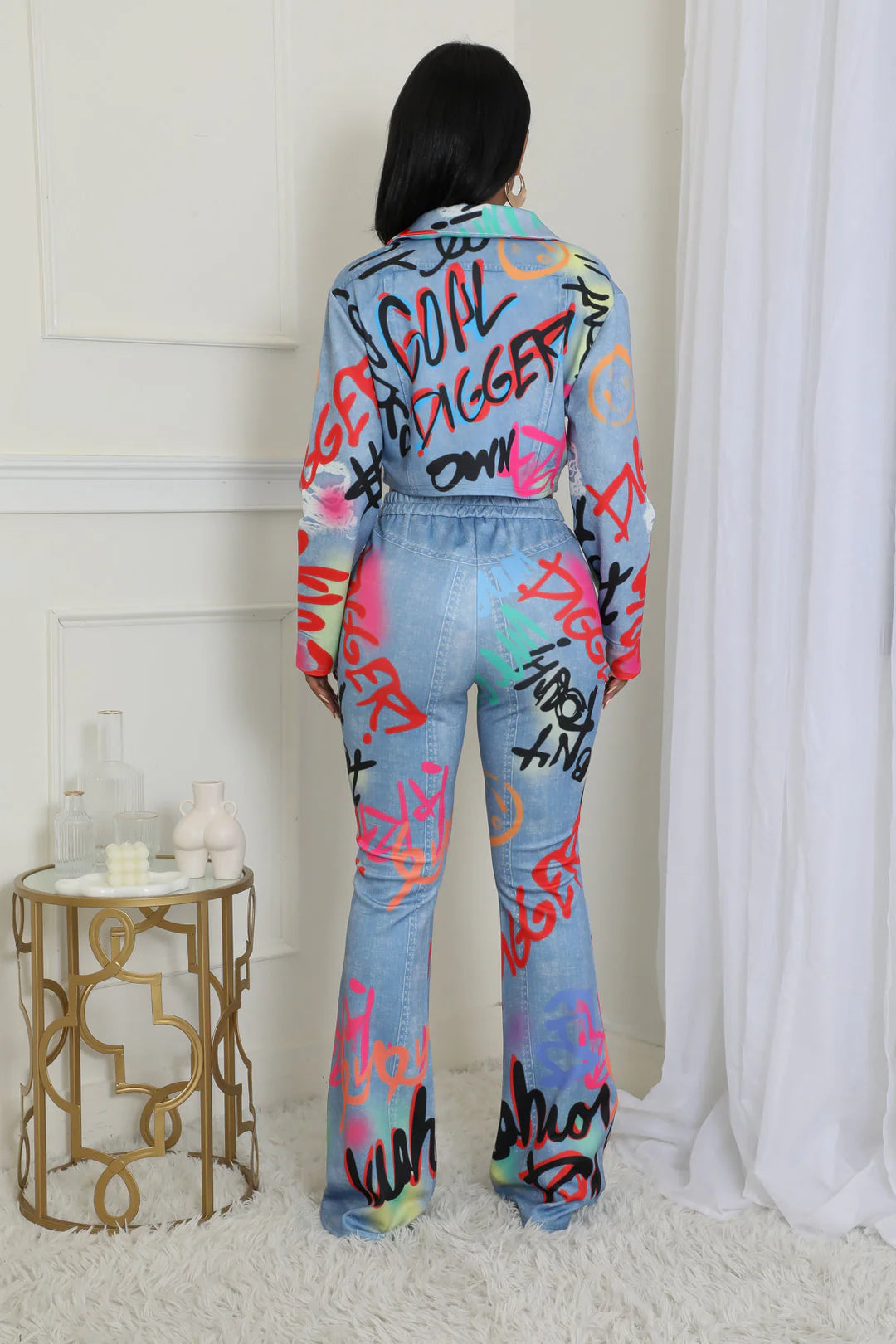 Tag Me Denim Set – Graffiti Vibes