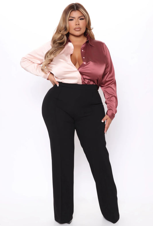 Satin Blouse (Fashion Nova)